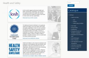 Health and Safety eLearning Courses - training services