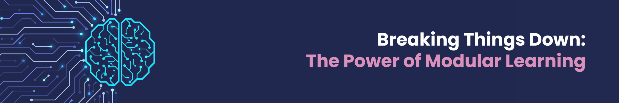Diploma Blog - Banner 4 breaking things down Breaking things down: the power of modular learning