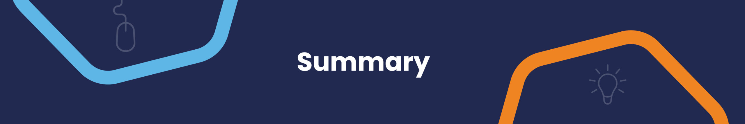 Off-the-Shelf vs Bespoke 5 summary Summary
