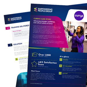 Empowering People Group - Currys training case study image (1)
